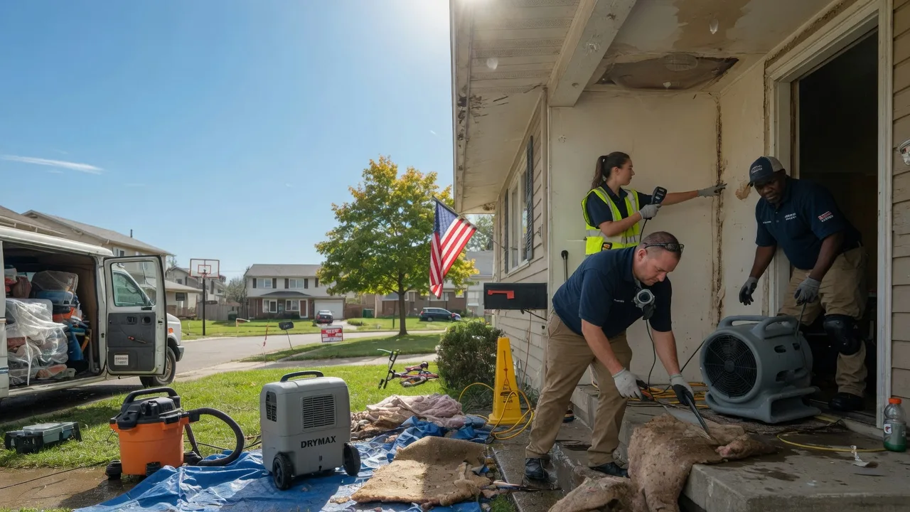 Water Damage Restoration in Elsmore, KS near me